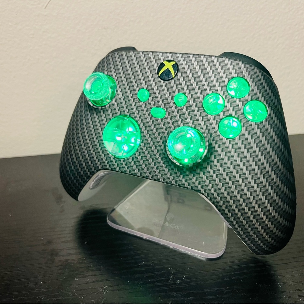 Microsoft Xbox Custom Modded Controller with LEDs